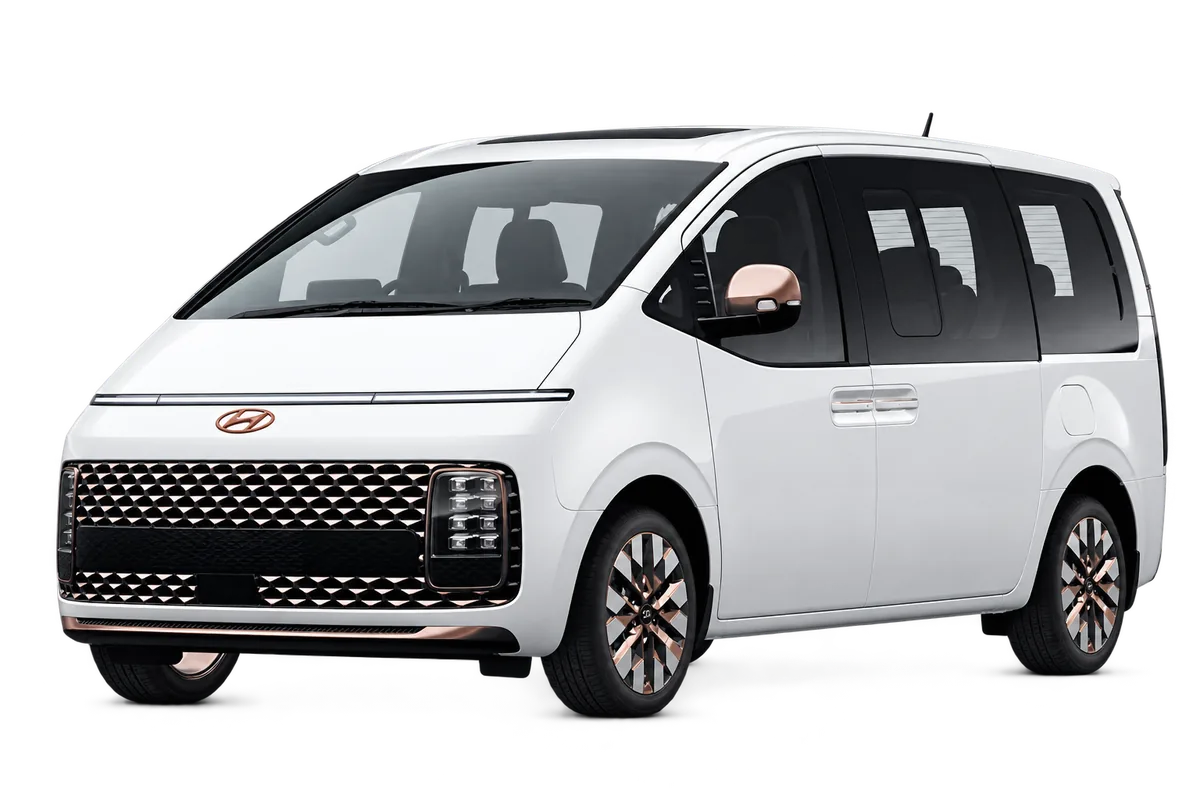 Hyundai Staria, representative vehicle; or similar may be supplied