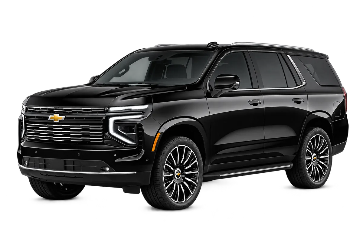 Chevrolet Tahoe, representative vehicle; or similar may be supplied