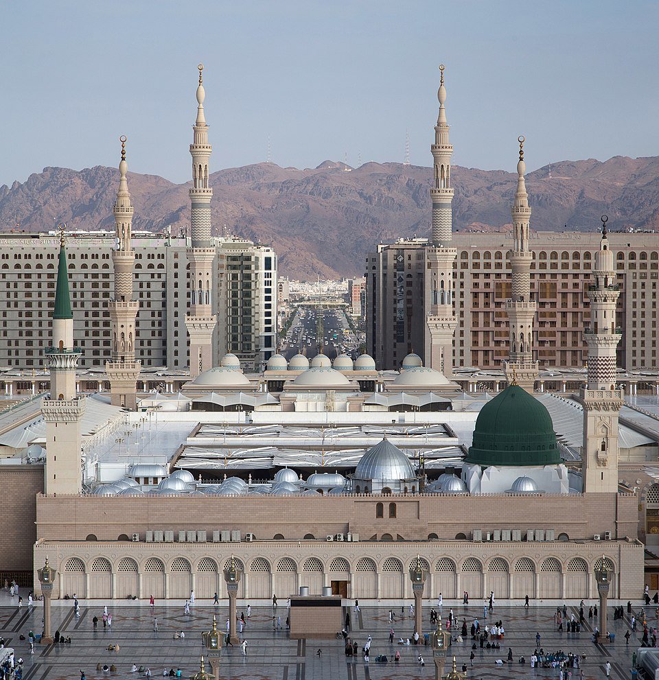 Masjid an-Nabawi, home of the Rawdah, Madinah