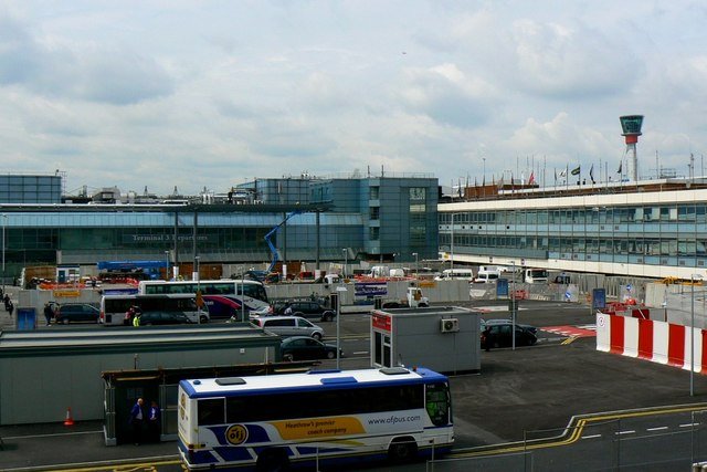 Terminal 3 departures, London Heathrow Airport