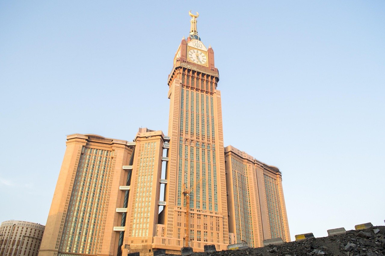 The Makkah Clock Royal Tower, a landmark familiar to returning Umrah pilgrims