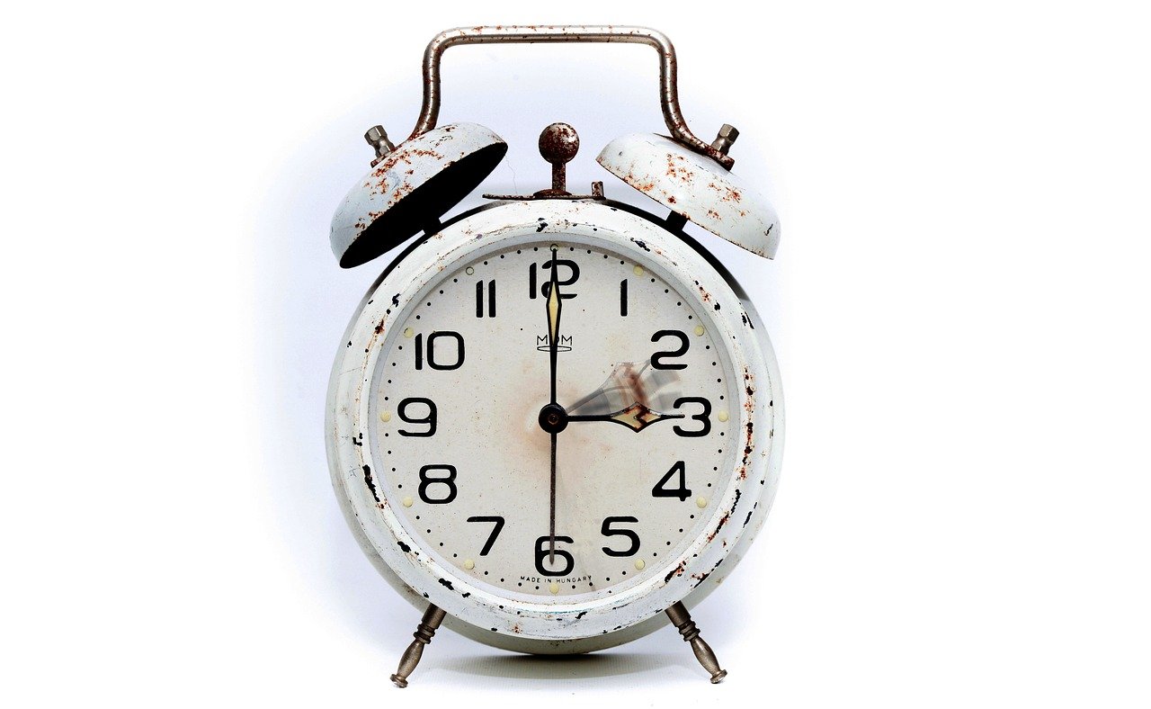 Clock face representing the importance of timing a journey around prayer breaks