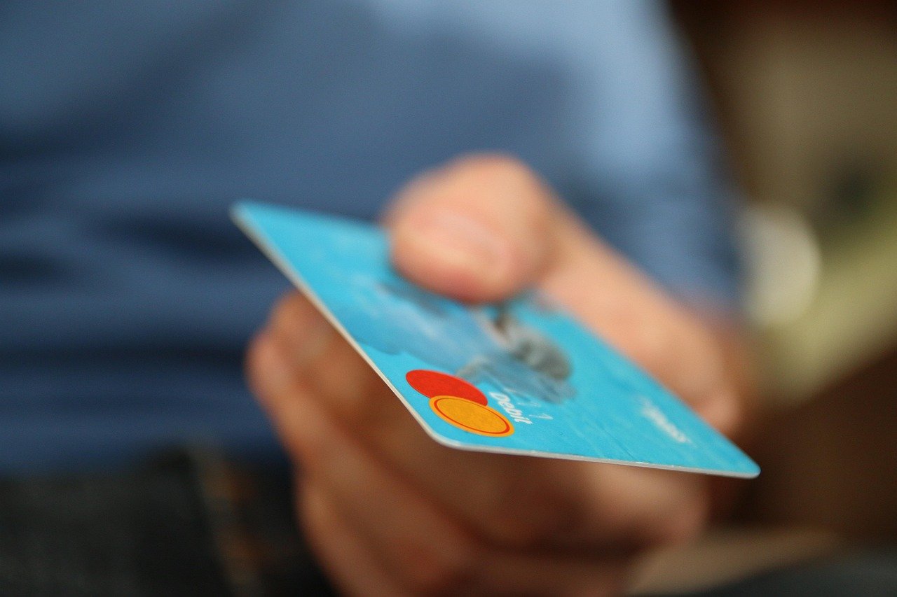 Credit card payment representing a deposit or balance payment for transport