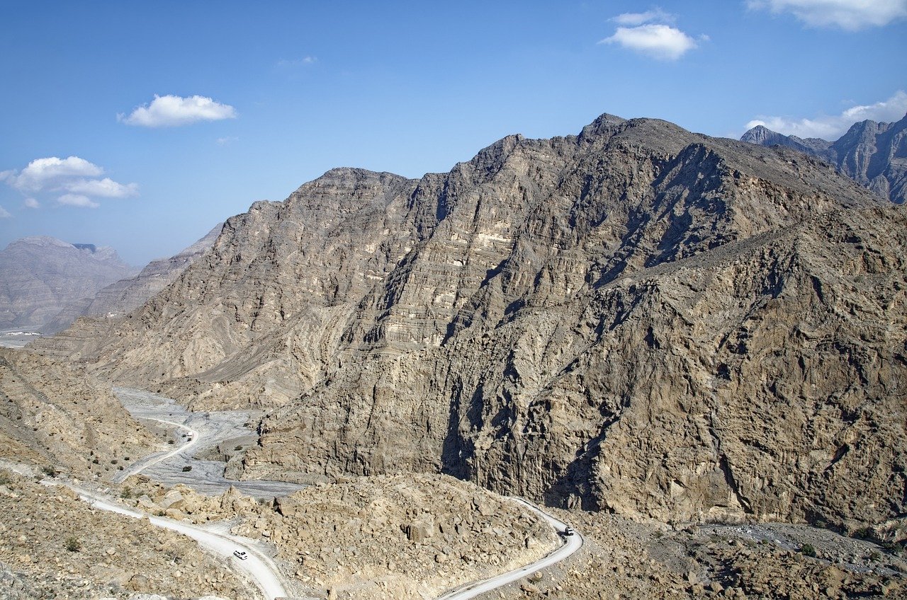 View of Makkah from partway up Jabal Thawr in early morning light